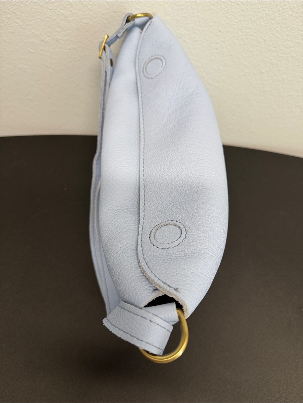 Portland Leather | Large Leather Koala Sling ~ Sky Blue - Picture 3 of 10